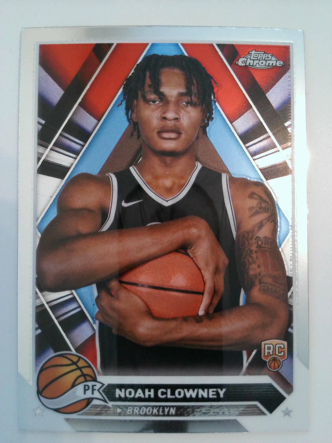 2023-24 Topps Chrome Basketball Noah Clowney #180 Rookie