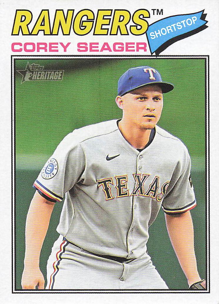 2026 Topps Heritage Baseball Corey Seager #302