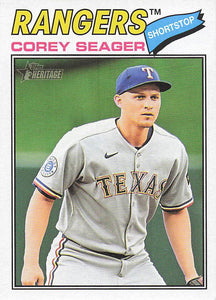 2026 Topps Heritage Baseball Corey Seager #302