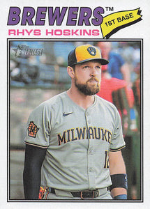 2026 Topps Heritage Baseball Rhys Hoskins #331