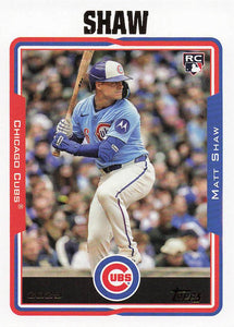 2025 Topps Archives Baseball Matt Shaw #263 Rookie