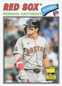 2026 Topps Heritage Baseball Roman Anthony #86 Rookie