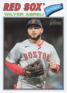 2026 Topps Heritage Baseball Wilyer Abreu #362