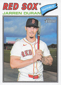 2026 Topps Heritage Baseball Jarren Duran #15
