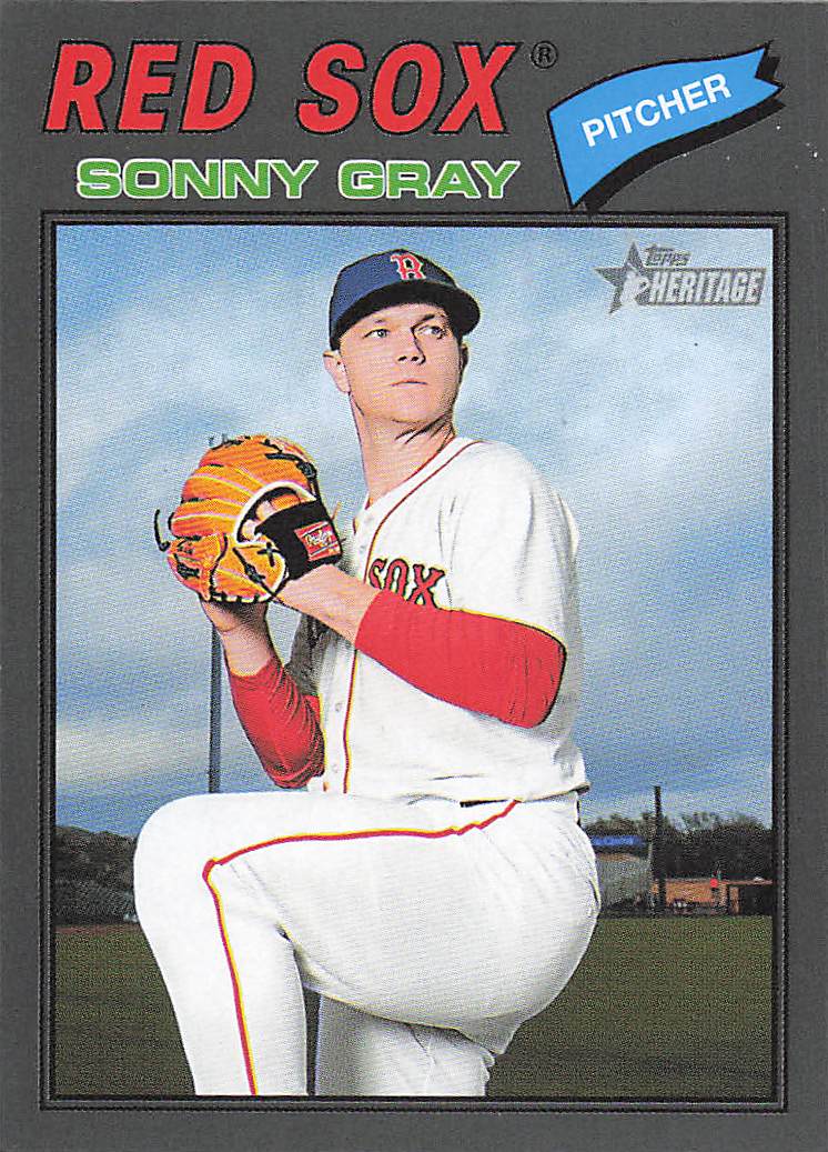 2026 Topps Heritage Baseball Dark Gray Sonny Gray #162