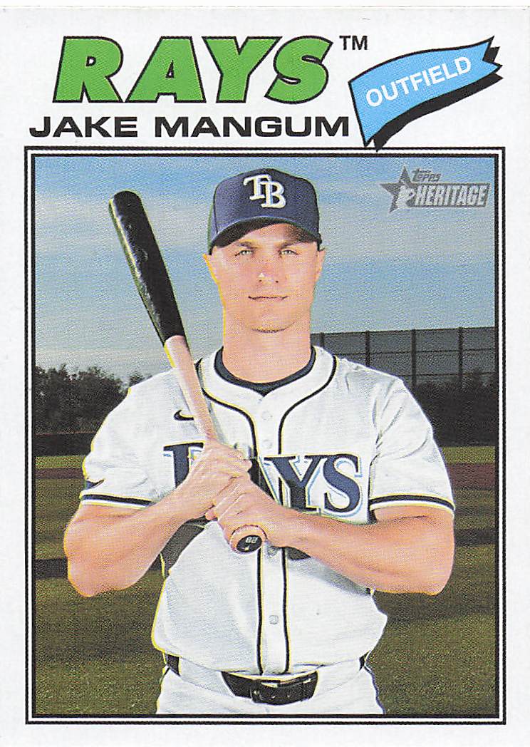 2026 Topps Heritage Baseball Jake Mangum #227