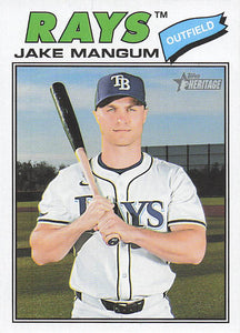 2026 Topps Heritage Baseball Jake Mangum #227