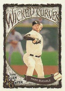 2025 Topps Allen & Ginter Baseball Wicked Curves Mark Buehrle #WC-29