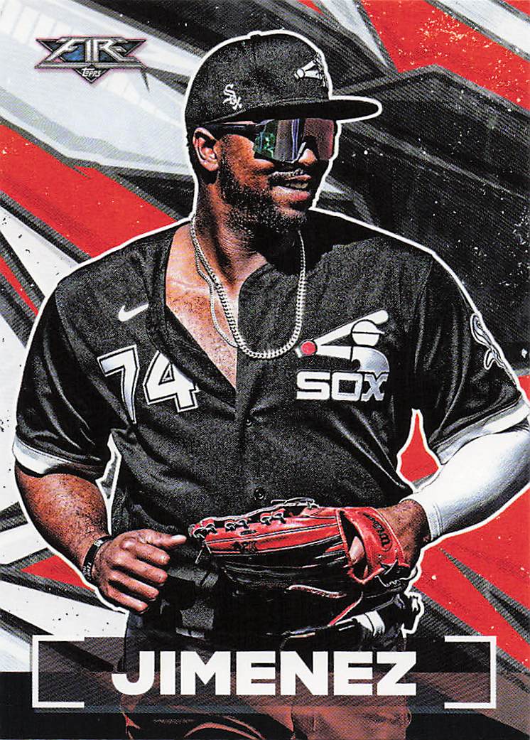 2021 Topps Fire Baseball Eloy Jimenez #94