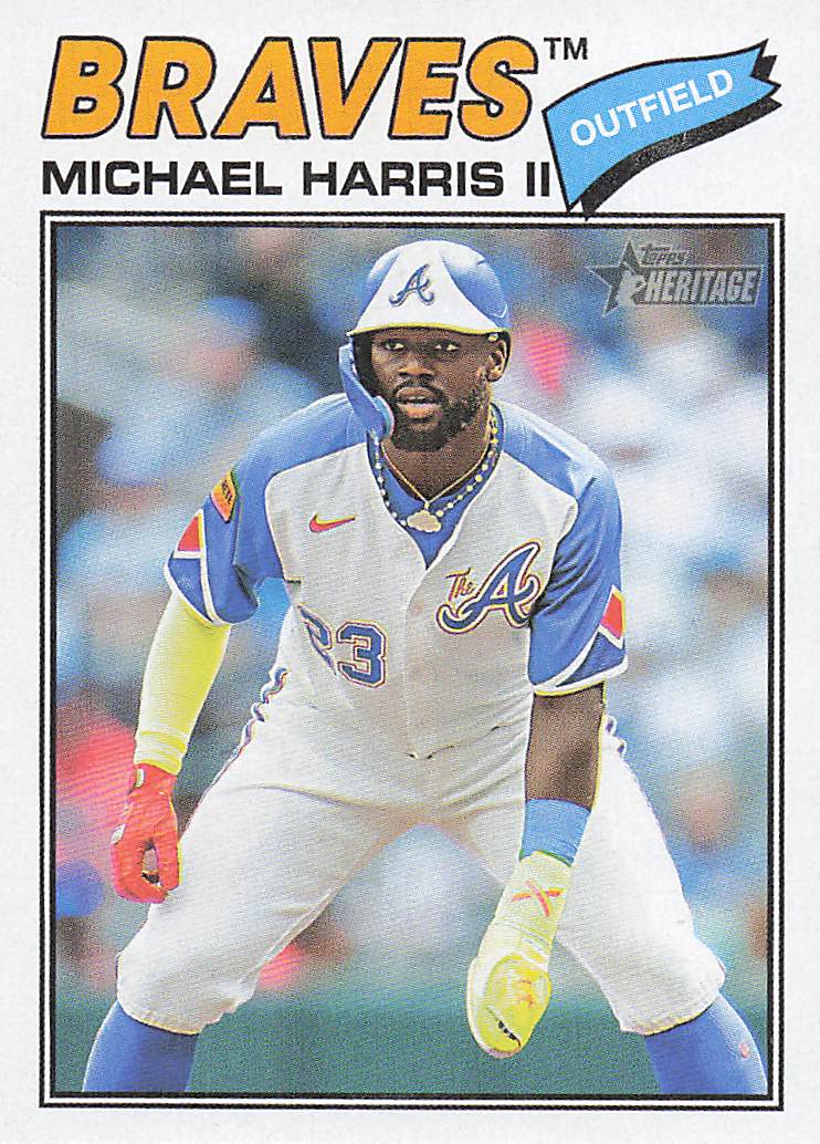 2026 Topps Heritage Baseball Michael Harris II #342