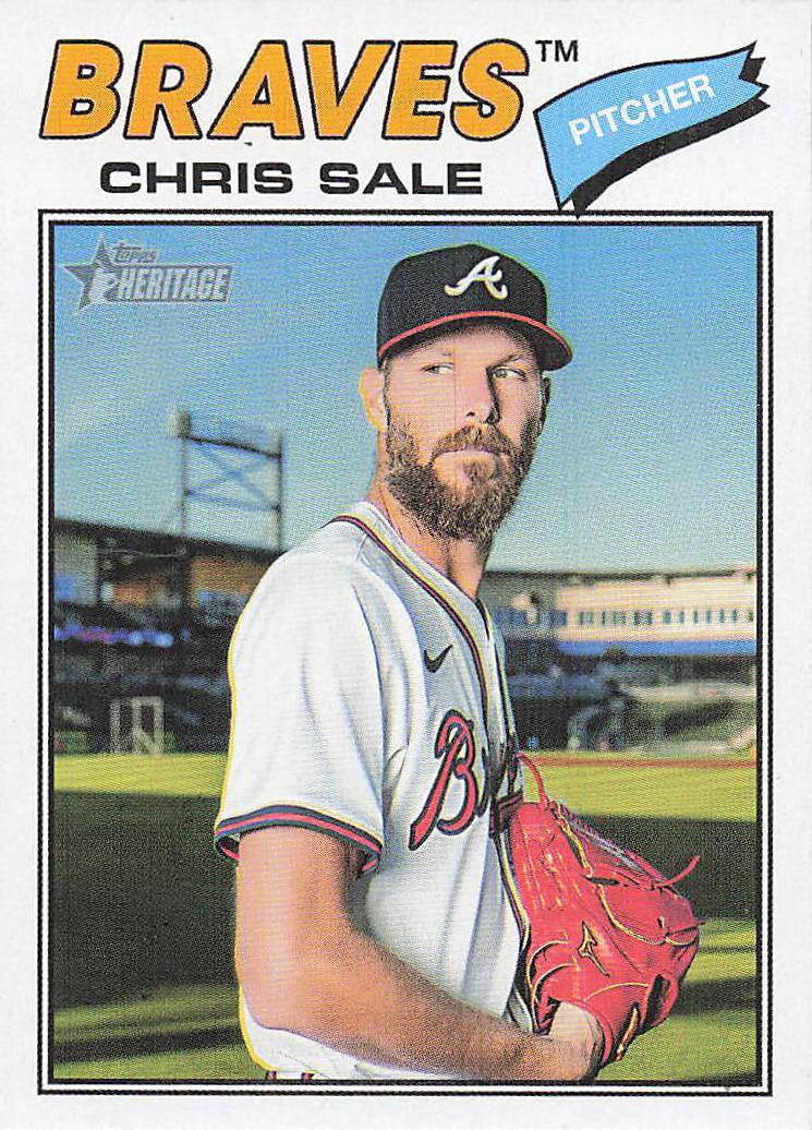 2026 Topps Heritage Baseball Chris Sale #278