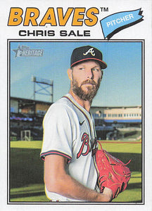 2026 Topps Heritage Baseball Chris Sale #278
