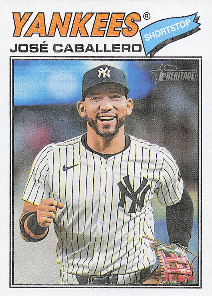 2026 Topps Heritage Baseball José Caballero #328