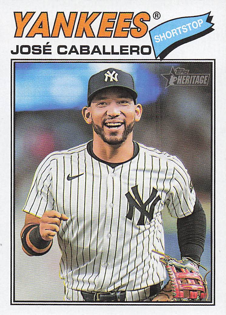 2026 Topps Heritage Baseball José Caballero #328