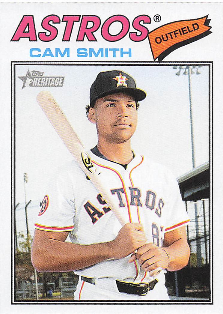 2026 Topps Heritage Baseball Cam Smith #69