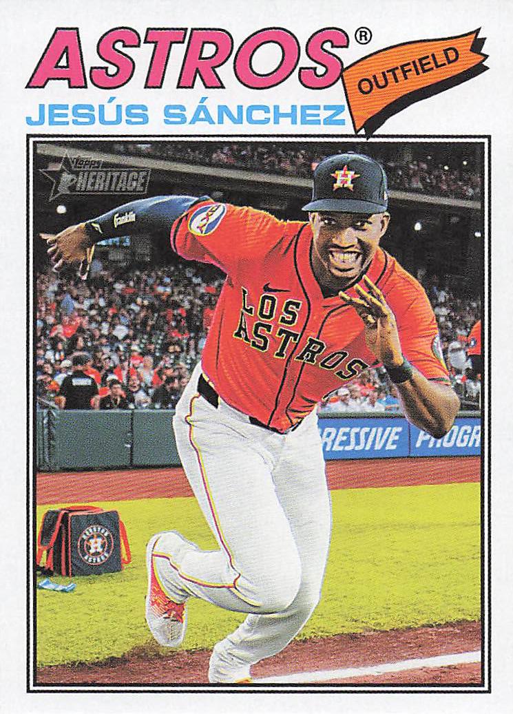2026 Topps Heritage Baseball Jesús Sánchez #176