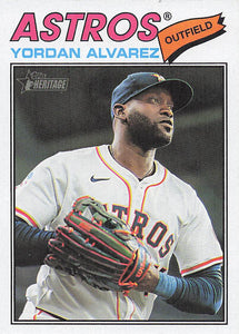 2026 Topps Heritage Baseball Yordan Alvarez #25
