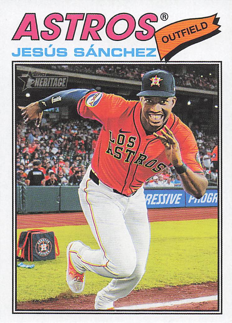 2026 Topps Heritage Baseball Jesús Sánchez #176
