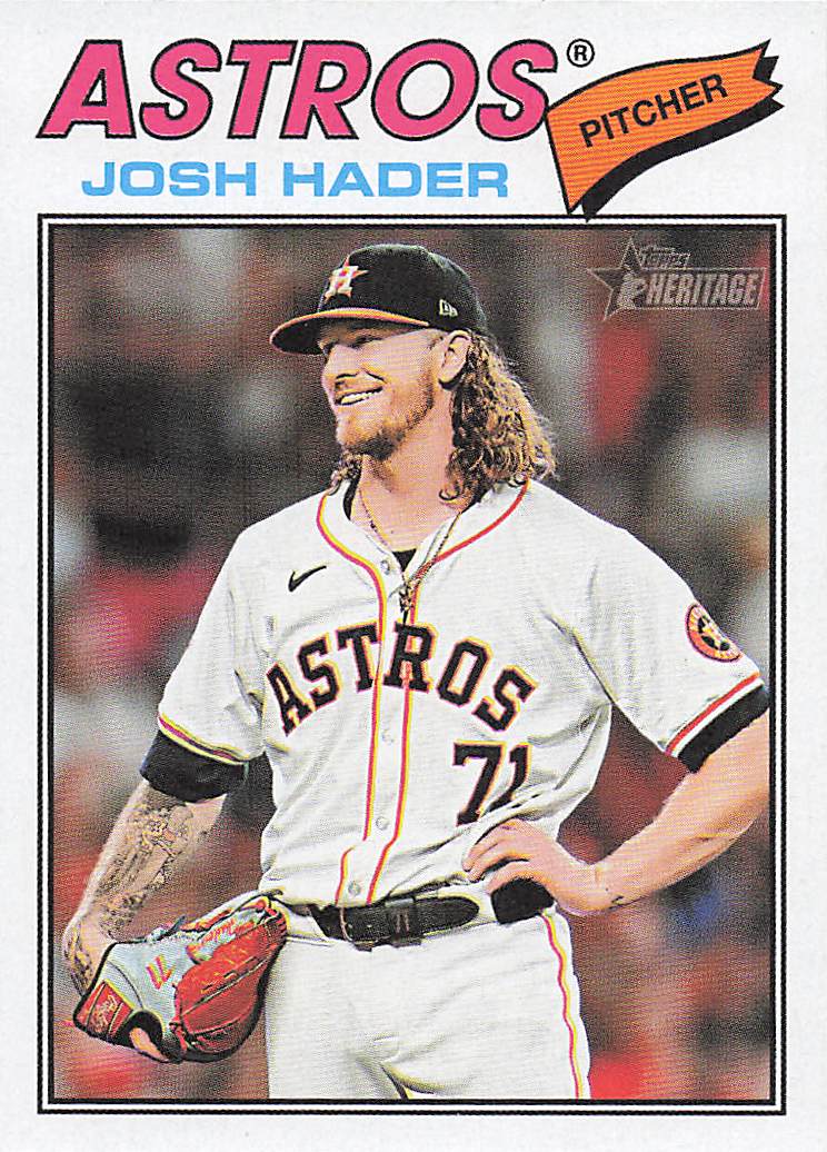 2026 Topps Heritage Baseball Josh Hader #9