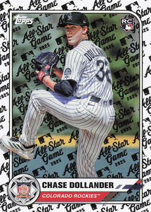 2025 Topps All-Star Game Baseball Chase Dollander #85 Rookie