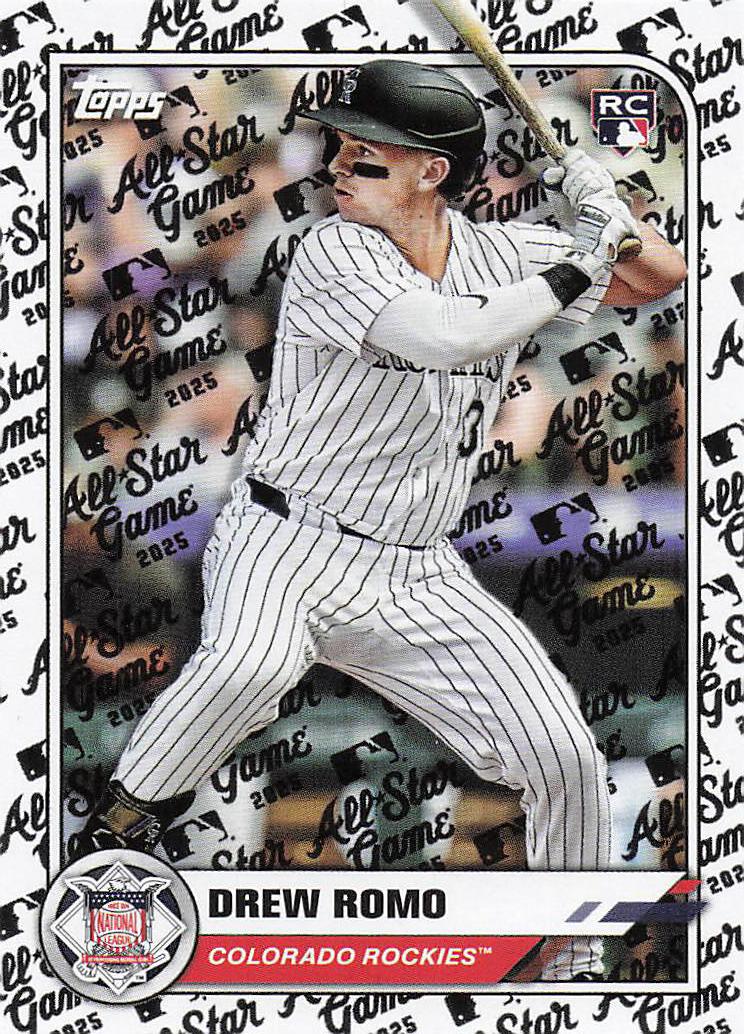 2025 Topps All-Star Game Baseball Drew Romo #5 Rookie