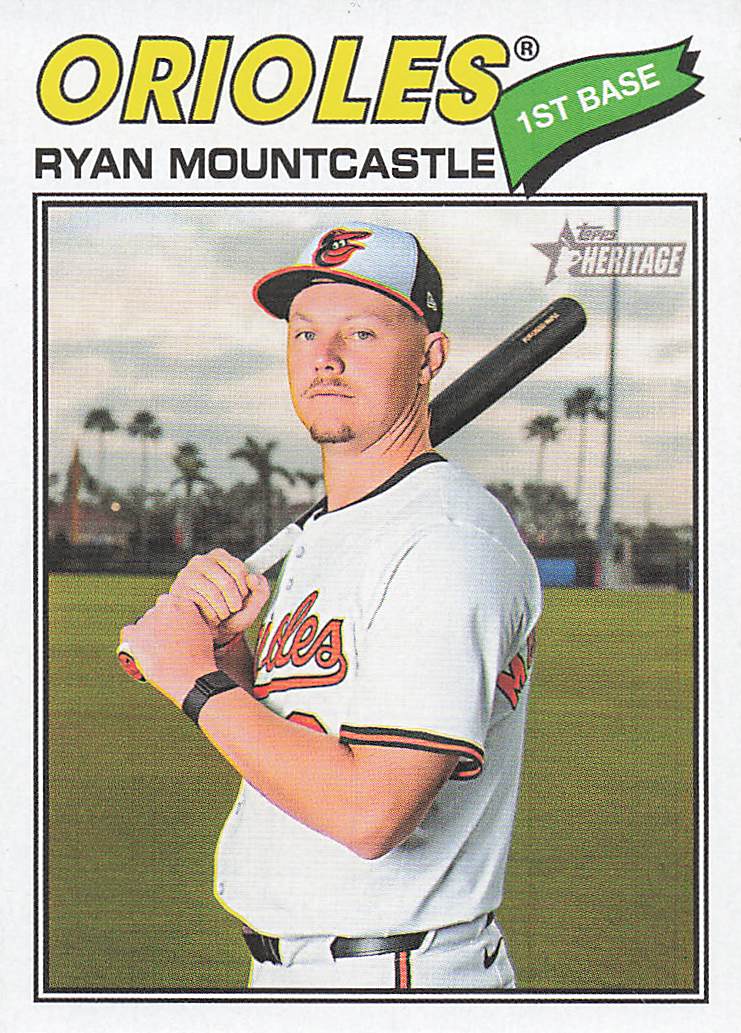 2026 Topps Heritage Baseball Ryan Mountcastle #131