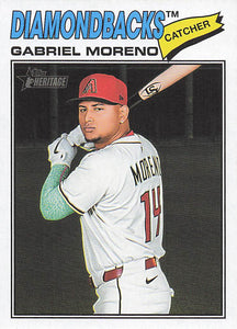 2026 Topps Heritage Baseball Gabriel Moreno #361