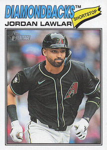 2026 Topps Heritage Baseball Jordan Lawlar #172