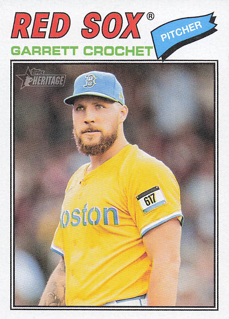 2026 Topps Heritage Baseball Garrett Crochet #23