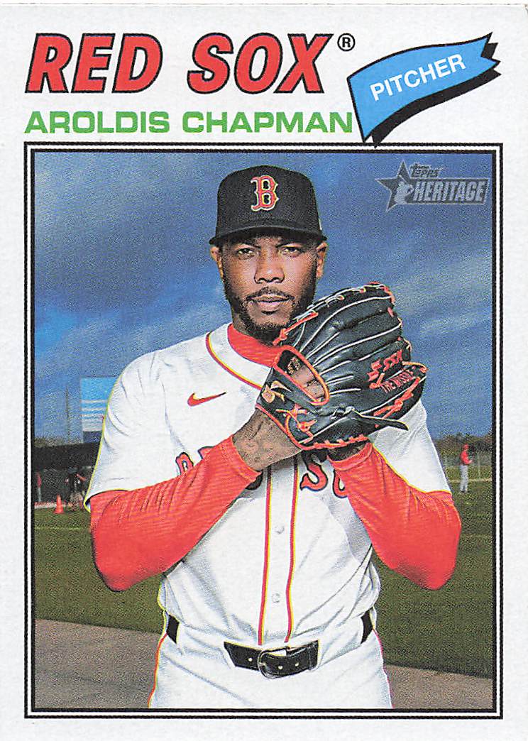 2026 Topps Heritage Baseball Aroldis Chapman #359