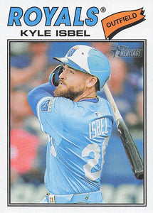 2026 Topps Heritage Baseball Kyle Isbel #365
