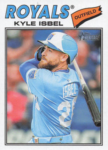 2026 Topps Heritage Baseball Kyle Isbel #365