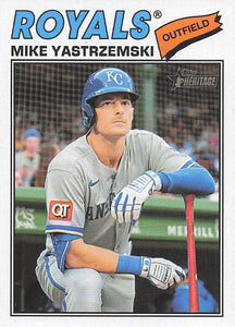 2026 Topps Heritage Baseball Mike Yastrzemski #63