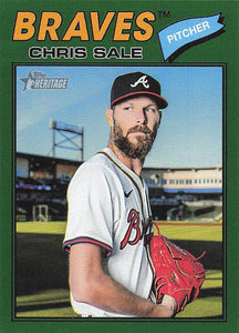 2026 Topps Heritage Baseball Dark Gray Chris Sale #278