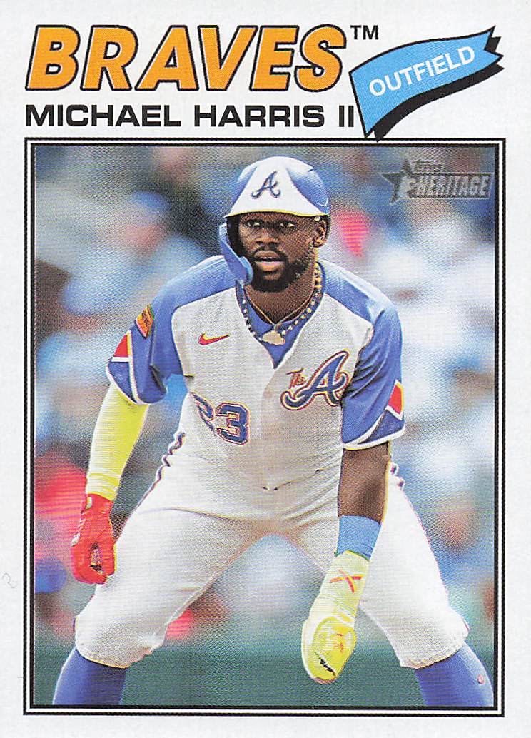 2026 Topps Heritage Baseball Michael Harris II #342