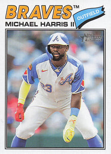 2026 Topps Heritage Baseball Michael Harris II #342
