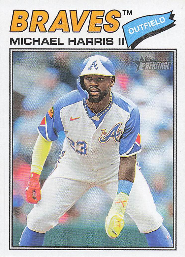 2026 Topps Heritage Baseball Michael Harris II #342
