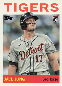 2025 Topps Archives Baseball Jace Jung #5 Rookie