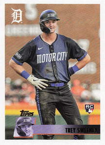 2025 Topps Archives Baseball Trey Sweeney #188 Rookie