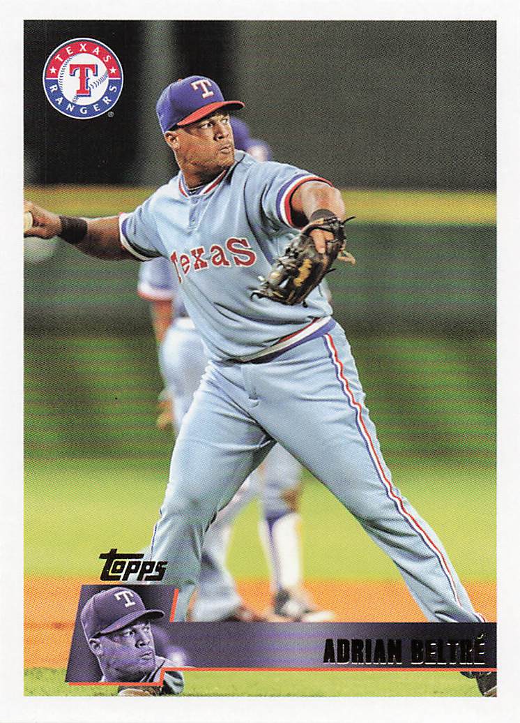 2025 Topps Archives Baseball Adrian Beltré #163