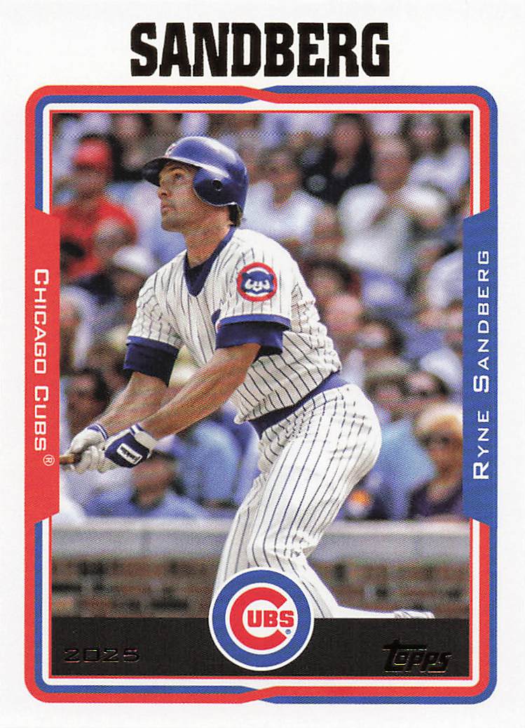 2025 Topps Archives Baseball Ryne Sandberg #299