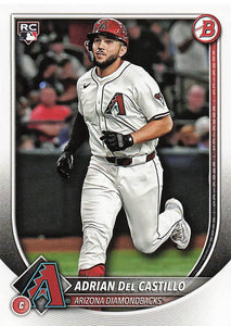 2025 Bowman Baseball Adrian Del Castillo #4 Rookie