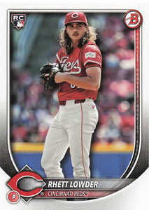 2025 Bowman Baseball Rhett Lowder #6 Rookie