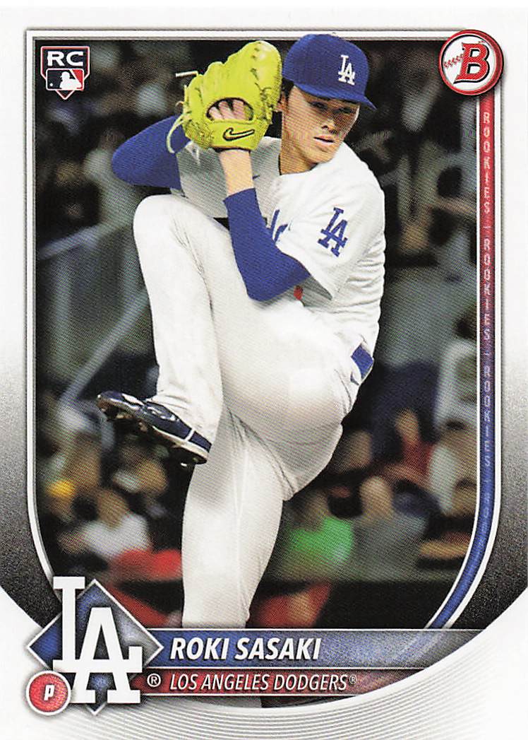 2025 Bowman Baseball Roki Sasaki #12 Rookie