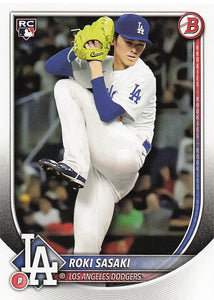 2025 Bowman Baseball Roki Sasaki #12 Rookie