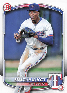 2025 Bowman Baseball Prospects Sebastian Walcott #BP-133