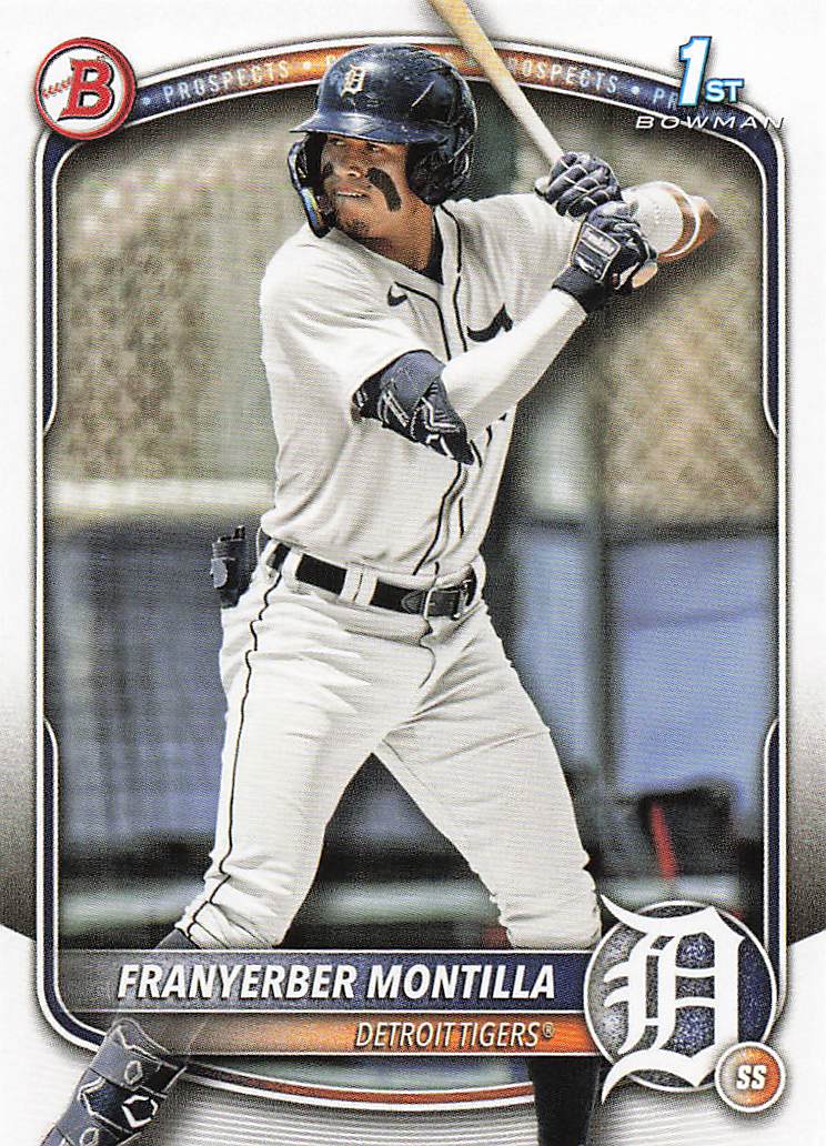 2025 Bowman Baseball Prospects Franyerber Montilla #BP-5