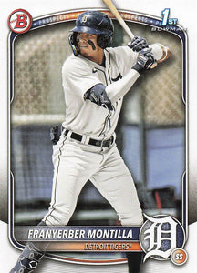 2025 Bowman Baseball Prospects Franyerber Montilla #BP-5