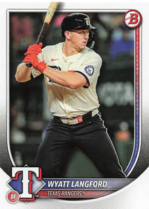 2025 Bowman Baseball Wyatt Langford #33