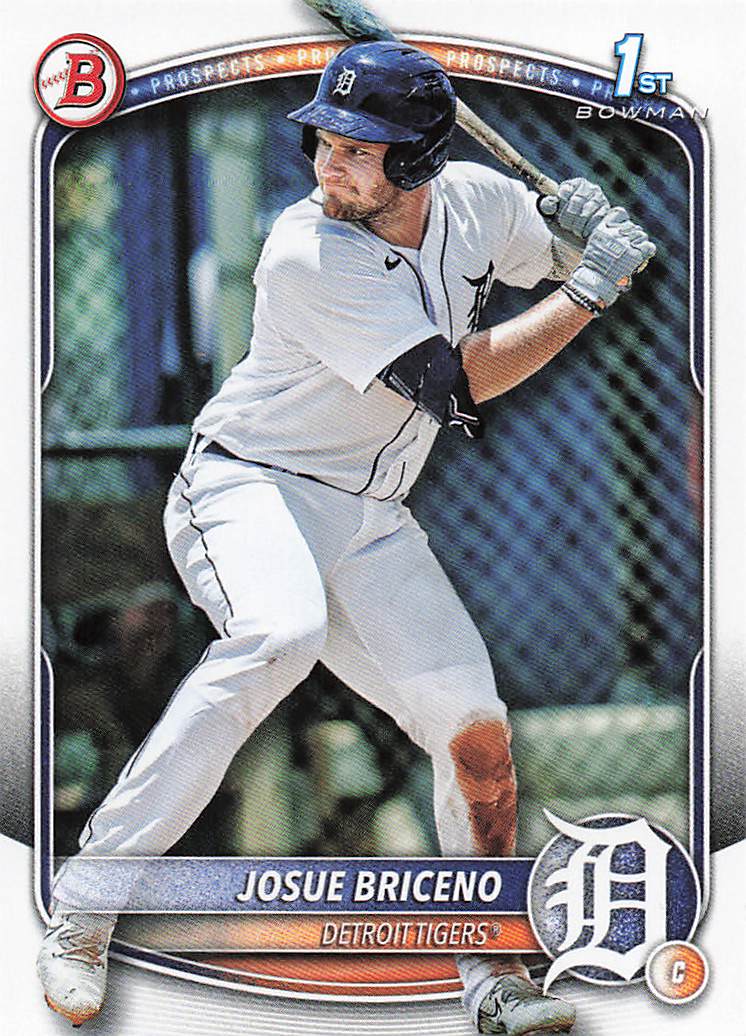 2025 Bowman Baseball Prospects Josue Briceno #BP-13